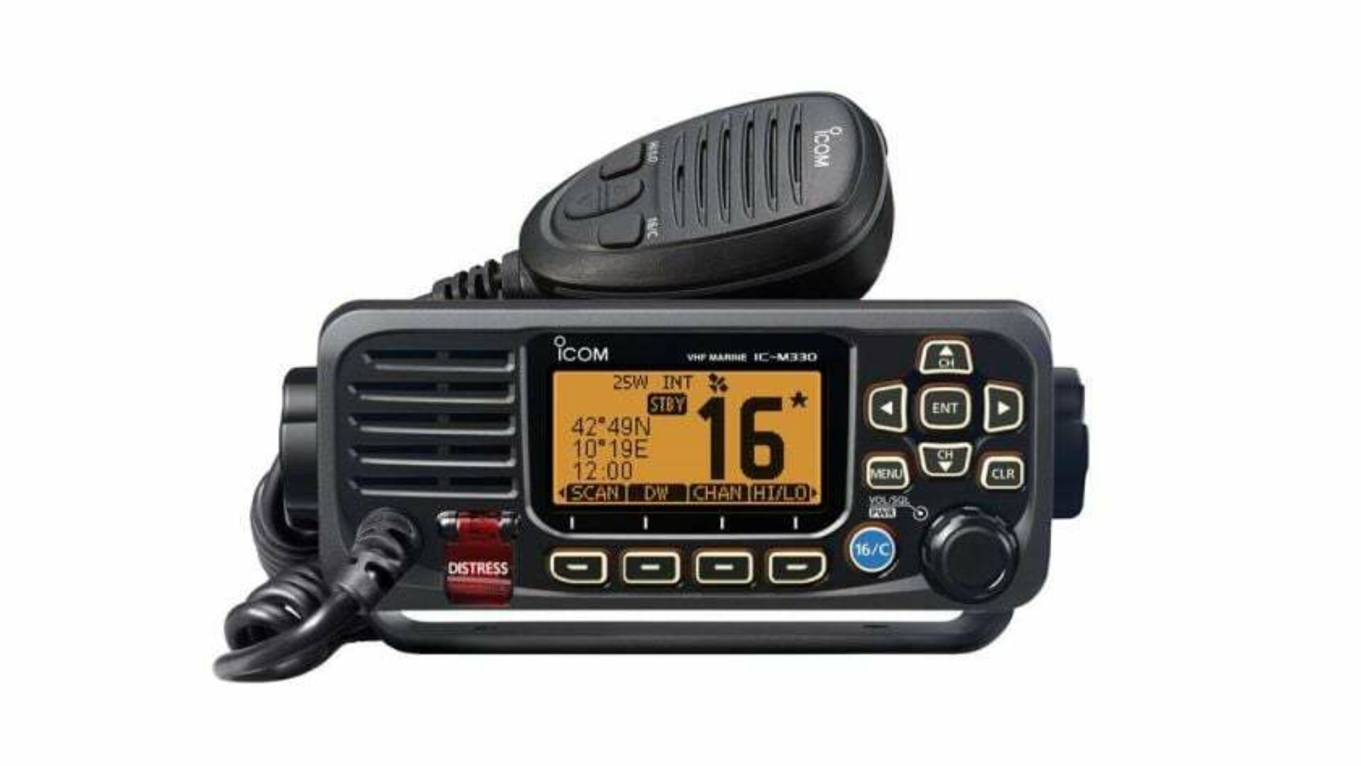 ICM330 GE Compact VHF DSC Marine Radio