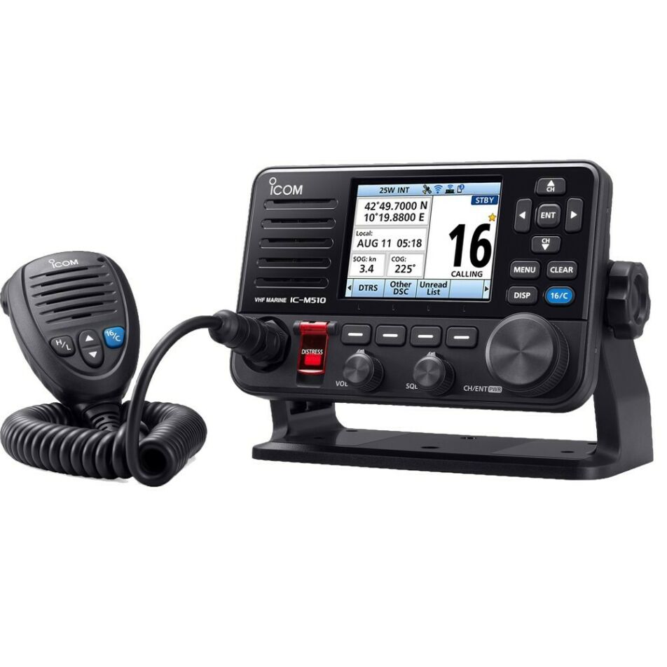 IC M510 E VHF Radio With Smartphone Control
